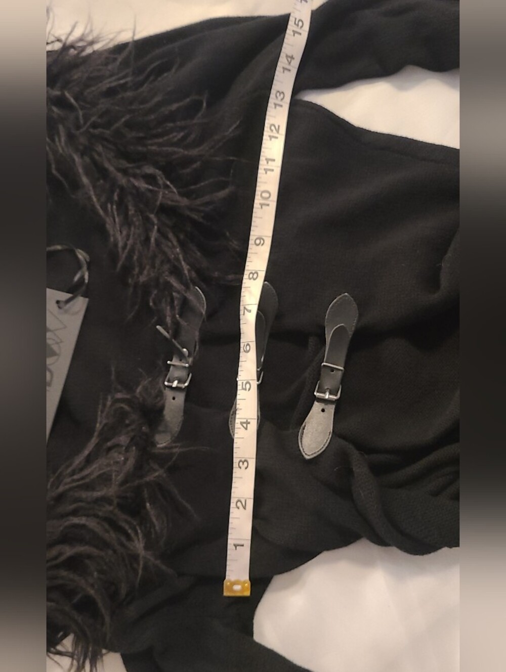 NWT - Dolls Kill - Widow - Off Day Knit Cardigan Gothic Long Black Duster, Small - Picture 8 of 10